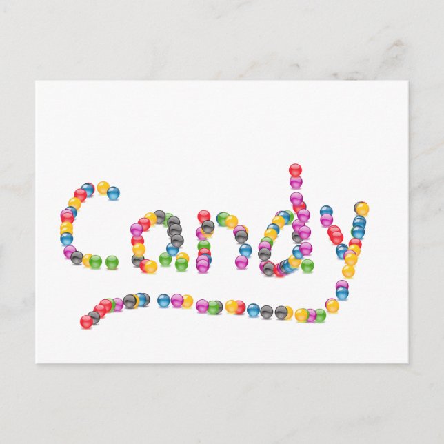 CANDY - postcard (Front)