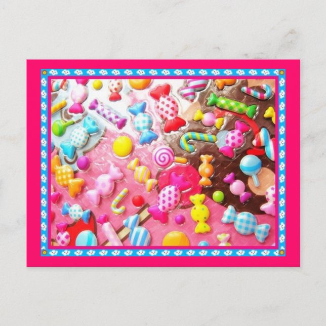 candy postcard (Front)