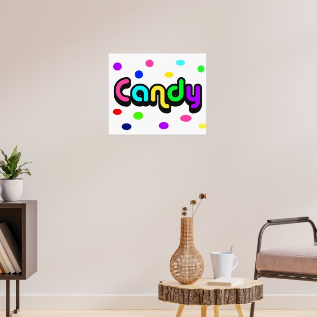 Candy-poster Poster (Living Room 3)