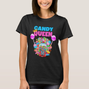 Candy Queen Shirt Funny Lollip Candy Lover Humor