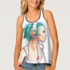 Candy Rocker Racerback Tank Top