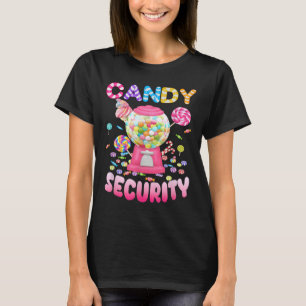 Candy-security Candyland Costume Kids Teens Adult T-Shirt