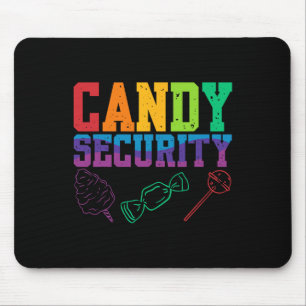 Candy Security Candyland Halloween Costume Kids Te Mouse Mat
