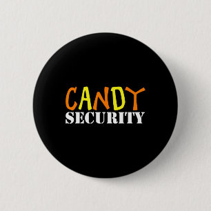 Candy Security Easy Halloween Costume For Lazy Adu 6 Cm Round Badge