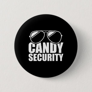 Candy Security Funny Easy Halloween Costume Adult 6 Cm Round Badge