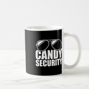 Candy Security Funny Easy Halloween Costume Adult  Coffee Mug