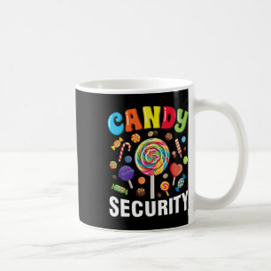 Candy Security Funny Halloween Costume Coffee Mug