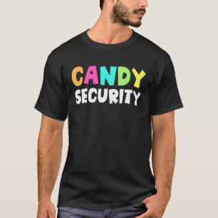 Candy Security Halloween Costume 1 T-Shirt