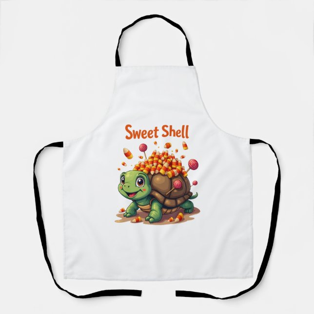 Candy Shell Turtle Apron (Front)