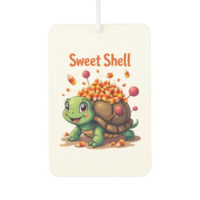 Candy Shell Turtle Car Air Freshener (Front)