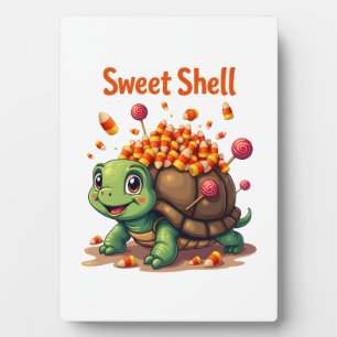 Candy Shell Turtle Plaque