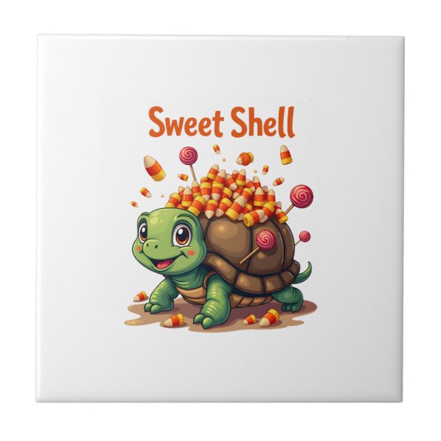 Candy Shell Turtle Tile (Front)