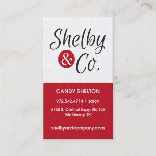 Candy Shelton Business Card