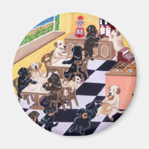 Candy Shop Labradors Magnet