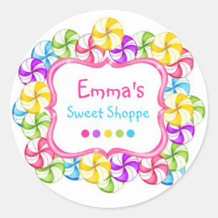Candy Shoppe Swirl Stickers