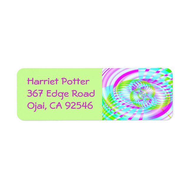 Candy Sky 3 Fine Fractal Art (Front)