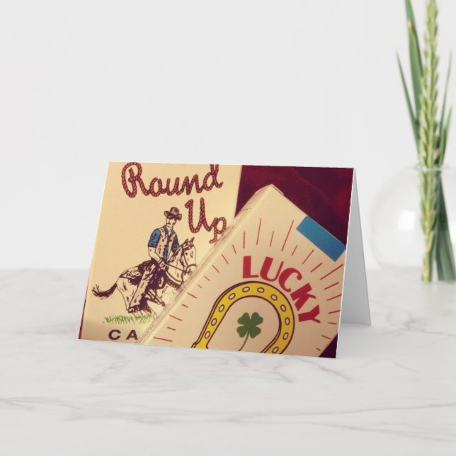Candy Smokes Greeting Card (Front)