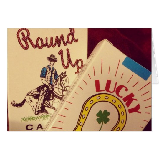 Candy Smokes Greeting Card