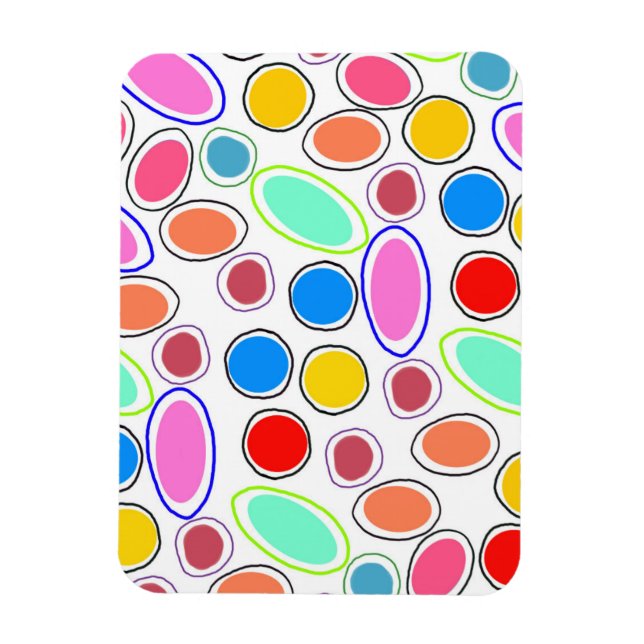 Candy Spots Magnet (Vertical)