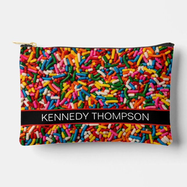 Candy Sprinkles Accessory Pouch (Front)