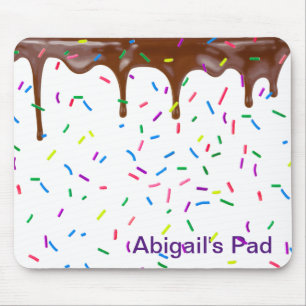 Candy Sprinkles And Chocolate Icing Mouse Mat