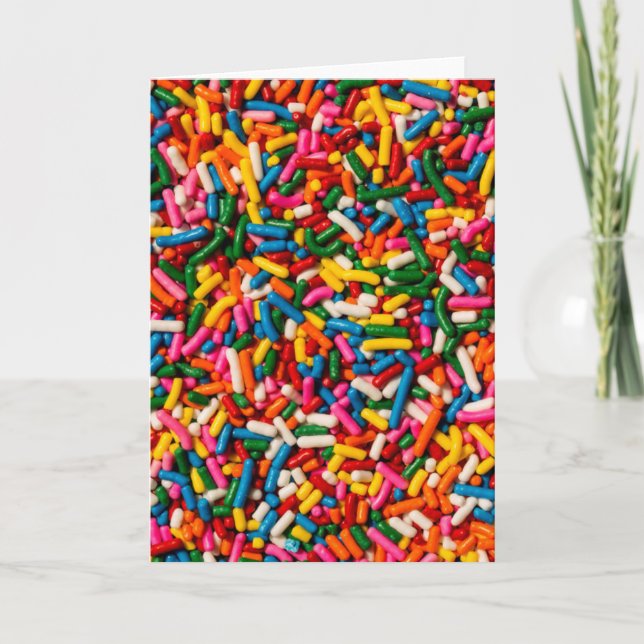 Candy Sprinkles Card (Front)