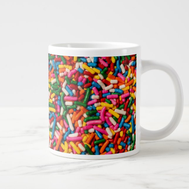 Candy Sprinkles Large Coffee Mug (Right)