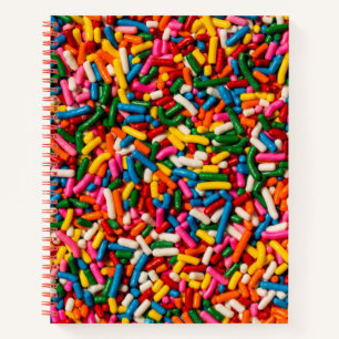 Candy Sprinkles Notebook