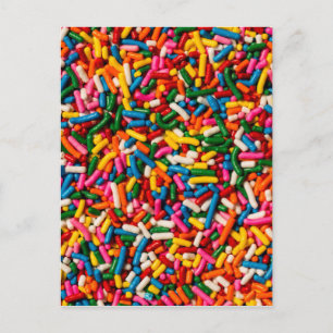 Candy Sprinkles Postcard
