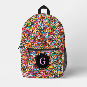 Candy Sprinkles Printed Backpack