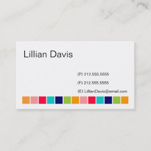 Candy Squares Business Card