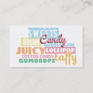 Candy Store Business Card