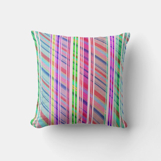 Candy Stripe Cushion (Front)
