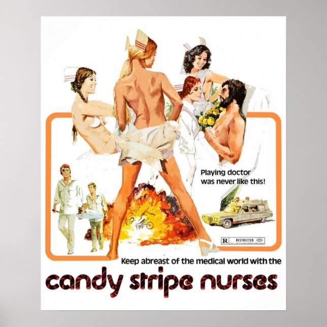 Candy Stripe Nurses Poster (Front)