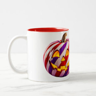 Candy Stripe Pumpkin I Mug
