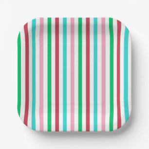 Candy Stripes Accent Plate