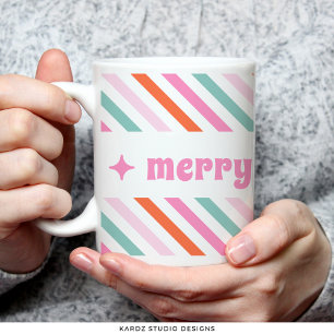 Candy Stripes Holiday Coffee Mug
