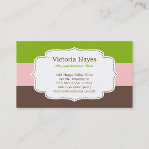 Candy Stripes Mummy Cards