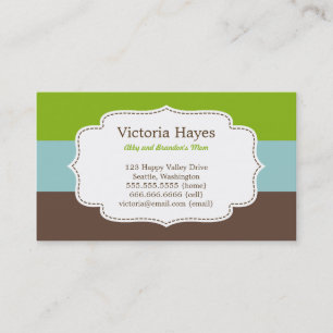 Candy Stripes Mummy Cards