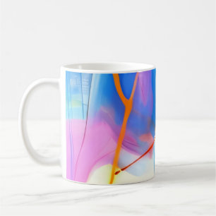 Candy Sunset Abstract Coffee Mug