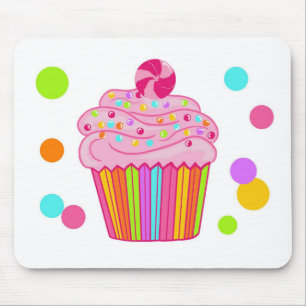Candy Surprise Cupcake Mouse Mat