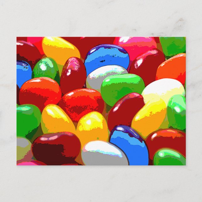 candy sweet sugar postcard (Front)