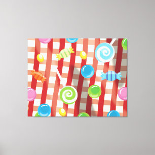 Candy & Sweets Canvas Print