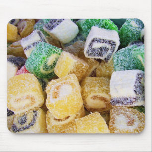 Candy Sweets Dessert Peace Love Party Destiny Mouse Mat