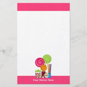Candy & Sweets Stationery