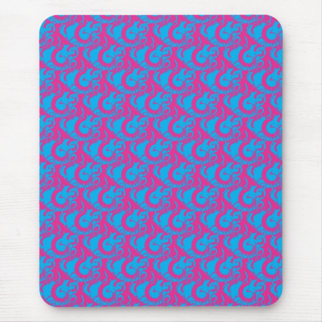 Candy Swirls Mouse Mat (Front)