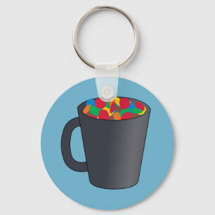 Candy Tea Key Ring