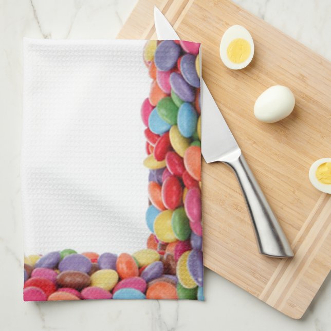 CANDY TEA TOWEL (Quarter Fold)