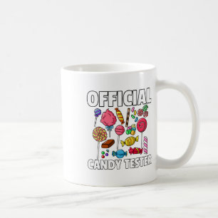 Candy Tester Lollipop Sweets Gift Halloween Kids Coffee Mug