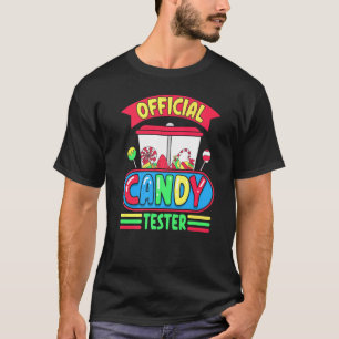 Candy Tester Lollipop Sweets Halloween Girls Boys T-Shirt